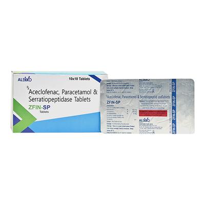 ZFIN SP Tablet 10's - Pain relief-Nsa