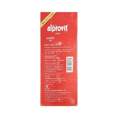 Alprovit Plus Syrup 200ml - Supplements-Vam
