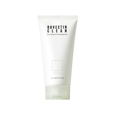 Rovectin Clean Green Papaya Pore Cleansing Foam 150 ml - Face Wash & Cleansers