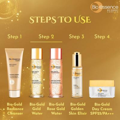 Bio-Essence Bio-Gold Gold Water Essence 100 ml - Toners