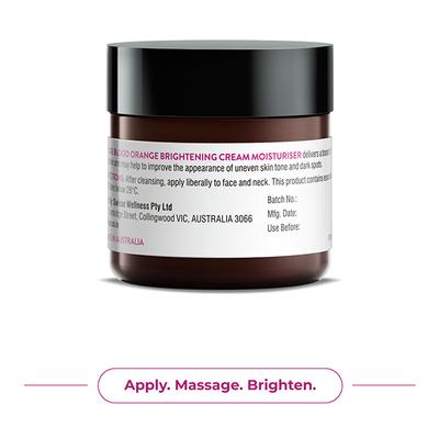 Swisse Skincare Blood Orange Brightening Cream Moisturiser 50 gm - Face Creams
