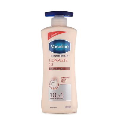 Vaseline Healthy Bright Complete 10 Anti-Ageing Body Lotion 400 ml - Lotions & Creams