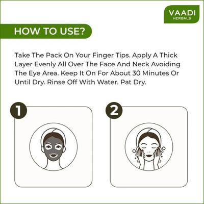 Vaadi Herbals Deep-Moisturising Chocolate Face Pack 70 gm - Face Packs