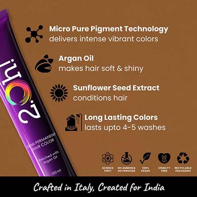 2.Oh! Semi Permanent Hair Color - Caramel 100 ml - Crème