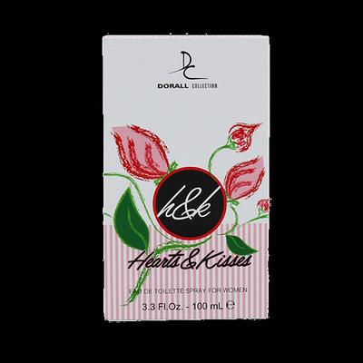 Dorall Collection Hearts & Kisses Eau de Toilette -women 100 ml - Women Perfumes (Edt/Edp)