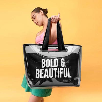 Colorbar The Bold and Beautiful Tote - Black 780 gm - Makeup Pouches