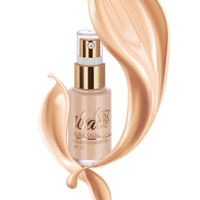 Iba Pure Skin Liquid Foundation SPF 15 01 Ivory Fair 30ml - Foundation