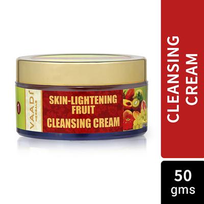 Vaadi Herbals Skin-Lightening Fruit Cleansing Cream 50 gm - Face Creams