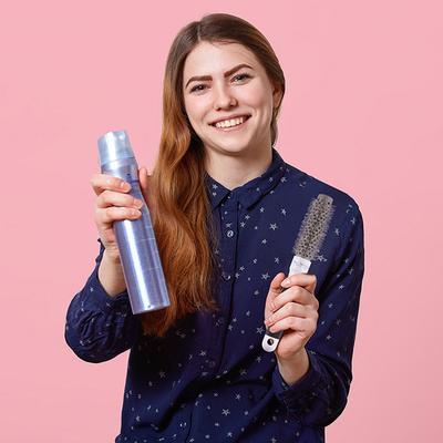 Bronson Professional Blow Dry Hair Brush Round Barrel - 25mm 1's - Hair Brushes