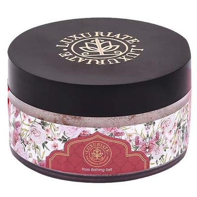 Luxuriate Rose Bath Salt 150 gm - Bath Salts