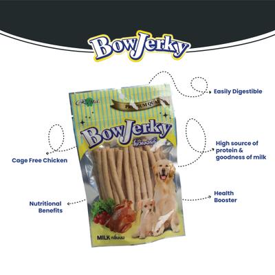 Rena BowJerky Milk Sticks 200 gm - Petfood