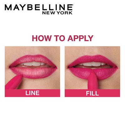 Maybelline New York Super Stay Ink Crayon Lipstick, 45 Hustle in Heels 1.2gm - Lipsticks