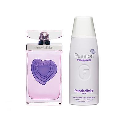 Franck Olivier Passion EDP Spray 75ml + Passion Deodorant 2's - Perfumes (Edt/Edp)