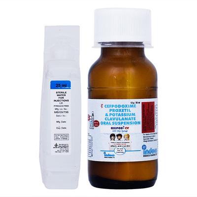 OXIPOD CV 100mg Dry Syrup 30ml - Bacterial Infections-Cep