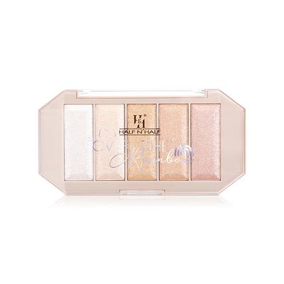 Half N Half Over The Rainbow Highlighter Palette, Vivid Dreams-01 15.6 g - Highlighters & Illuminators