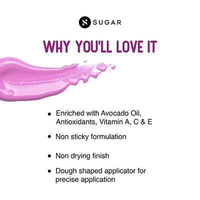 SUGAR Cosmetics Mettle Liquid Lipstick - 01 Lyra (Cool Toned Plum) 7 gm - Liquid Lipsticks