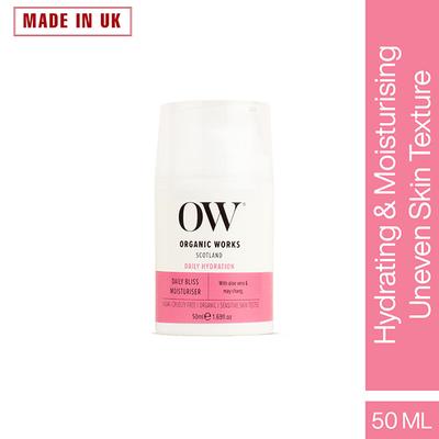 Organic Works Daily Bliss Moisturiser 50 ml - Day Cream