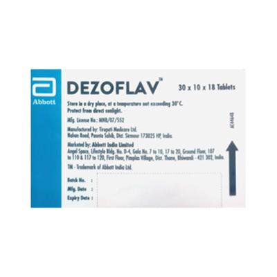 DEZOFLAV Tablet 18's - Varicose Veins-Phl