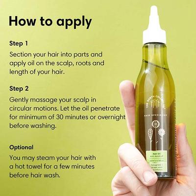 The Earth Collective Hair Oil - Anti-Dandruff 200 ml - Hair Oils