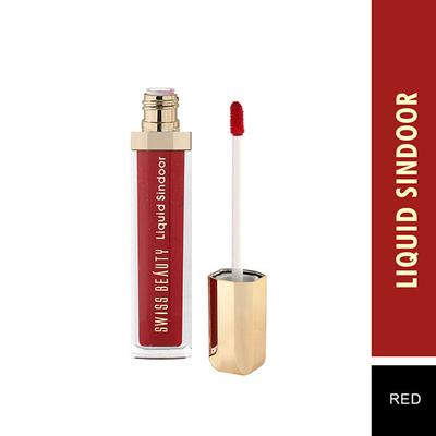 Swiss Beauty Bridal Glam Liquid Sindoor LONG STAY - (RED) 8 ml - Sindoor