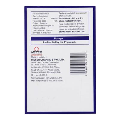 Ultra D3 800IU Drops 15ml - Supplements-Vit