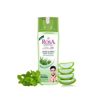 Rosa Aloe & Mint Body Lotion 500 ml - Lotions & Creams