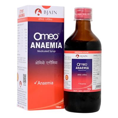 Bjain Omeo Anemia Medicated Syrup 100 ml - Speciality Medicine