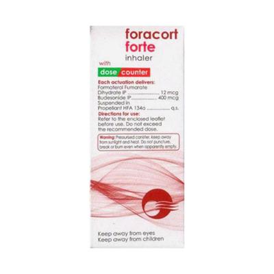 FORACORT FORTE WITH DOSE COUNTER 120md Inhaler 7.2g - Asthma/COPD-Ast