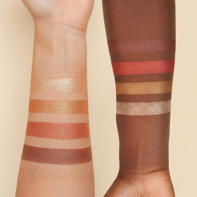 Revolution Pro Goddess Glow Shimmer Brick Deserted 8 gm - Eye Shadow Palettes