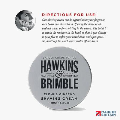 Hawkins & Brimble-Shaving Cream 100 ml - Shaving Creams
