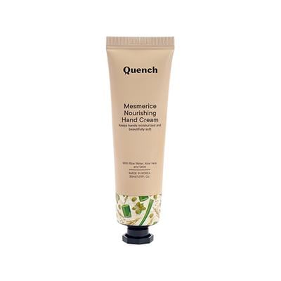Quench Botanics Rice Water Hand Cream with Aloe Vera & Shea Butter 30 ml - Hand Creams