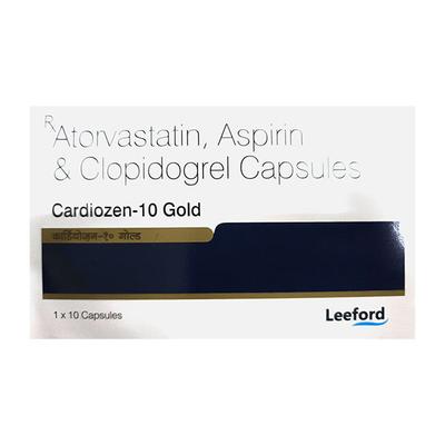CARDIOZEN GOLD 10 Tablet 10's - High Cholesterol-Dys