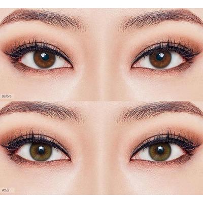O-Lens Scandi 1Day Coloured Contact Lenses - Scandi Olive ( 0.00 ) 1's - Eyecare Lenses