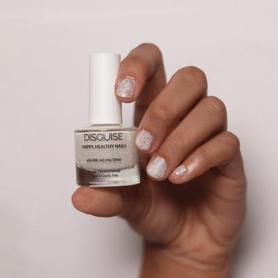 DISGUISE HAPPY HEALTHY NAIL POLISH, Frosty White 130 9 ml - Nail Polish