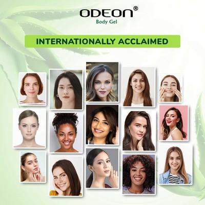 ODEON Aloe Vera Body Gel 300ML, Paraben & Allergen Free - Face Gels