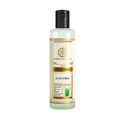 KHADI NATURAL ALOEVERA MOISTURISER 210 ml - Lotions & Creams