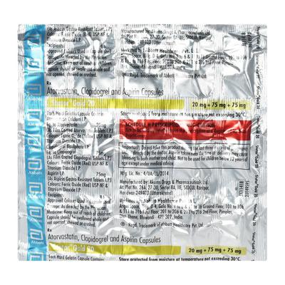 STATOR GOLD 20mg Capsule 15's - High Cholesterol-Dys