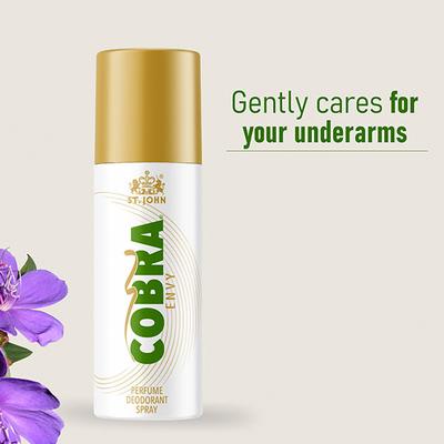 St. John Cobra Oud Perfume Deodorant Spray 150 ml + Cobra Envy Perfume Deodorant Spray 150 ml - Men Deodorants/Roll-Ons