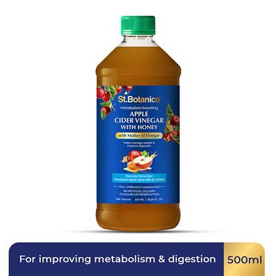 St.Botanica Apple Cider Vinegar with Honey 500 ml - Apple Cider Vinegars