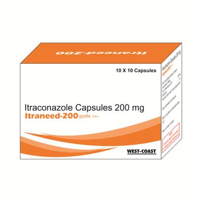 ITRANEED 200 Capsule 10's - Fungal Infections-Anf