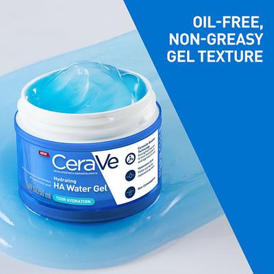 CeraVe HA Water Gel Face Moisturizer with Hyaluronic Acid & Ceramides for Plumpy Hydration 50 ml - Face Creams