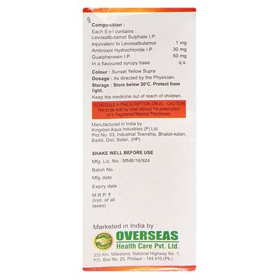 TERPHYLATE LS Syrup 100ml - Cough And Cold-Cou