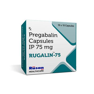 RUGALIN 75 Capsule 10's - Neuropathic Pain-Dru