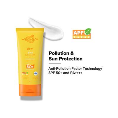 Aqualogicaglow+ Dewy Sunscreen 80 gm - Face Sunscreen