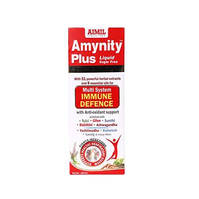 Aimil Amynity Plus Sugar Free Liquid 200 ml - Health Products