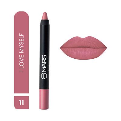 MARS Won't Budge Won't Smudge Lip Crayon - I Am Unstoppable 3.5 gm - Lip Crayons