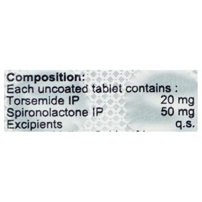 SEMITOR PLUS 20 Tablet 15's - Hypertension-Diu