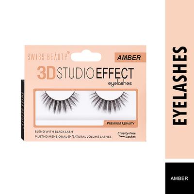 Swiss Beauty 3d Studio Effect Eyelashes - Amber 1's - Eyelashes