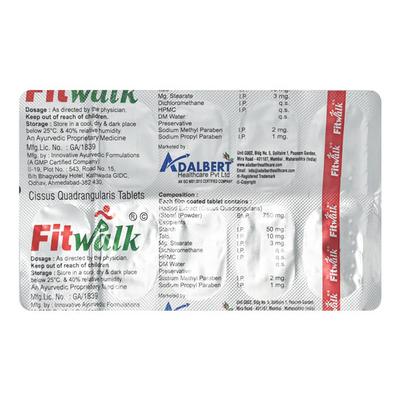FITWALK Tablet 10's - Supplements-Sup