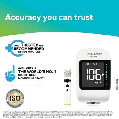 Accu-Chek Instant Test Strips 25's - Blood Glucose Monitors/Strips